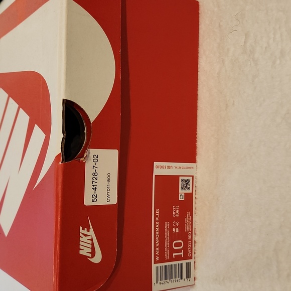 Nike vVapor Max Plus Women's Size 10 - Picture 9 of 9